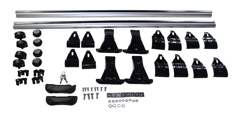 BARRA PORTAEQUIPAJE UNIVERSAL ALUMINIO 120 CMS ALTA CALIDAD - 3