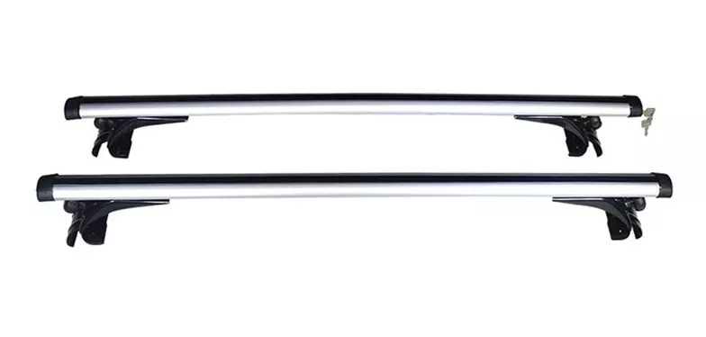 BARRA PORTAEQUIPAJE UNIVERSAL ALUMINIO 120 CMS + LLAVE - 3