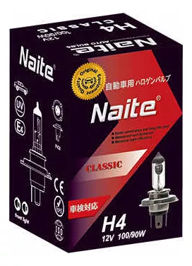 AMPOLLETA NAITE BOMBILLA HALÓGENA H4 100/90W 12V LUZ DÍA. - 1