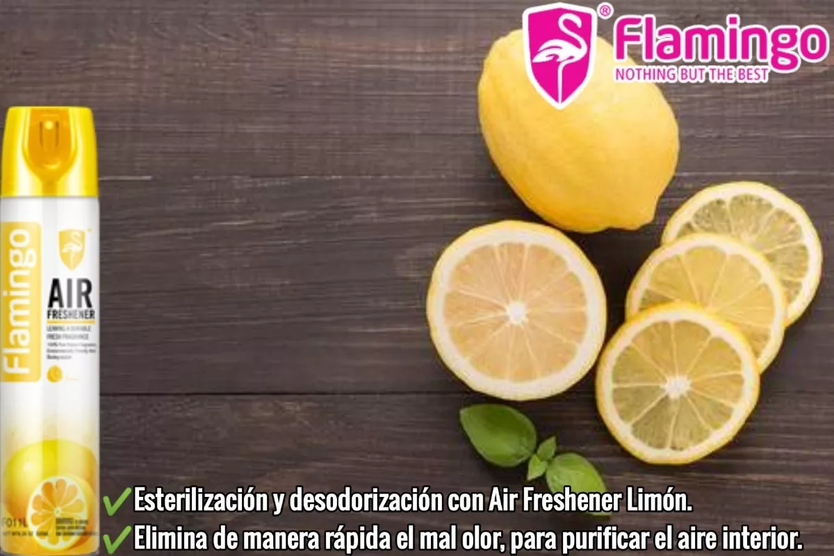 DESODORANTE AMBIENTAL LIMON 330 ML FLAMINGOCHILE - 3