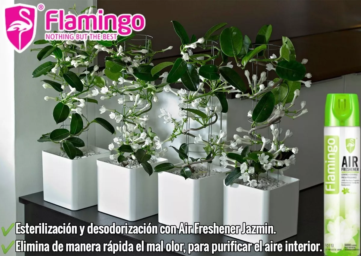 DESODORANTE AMBIENTAL JAZMIN 330 ML FLAMINGOCHILE - 2
