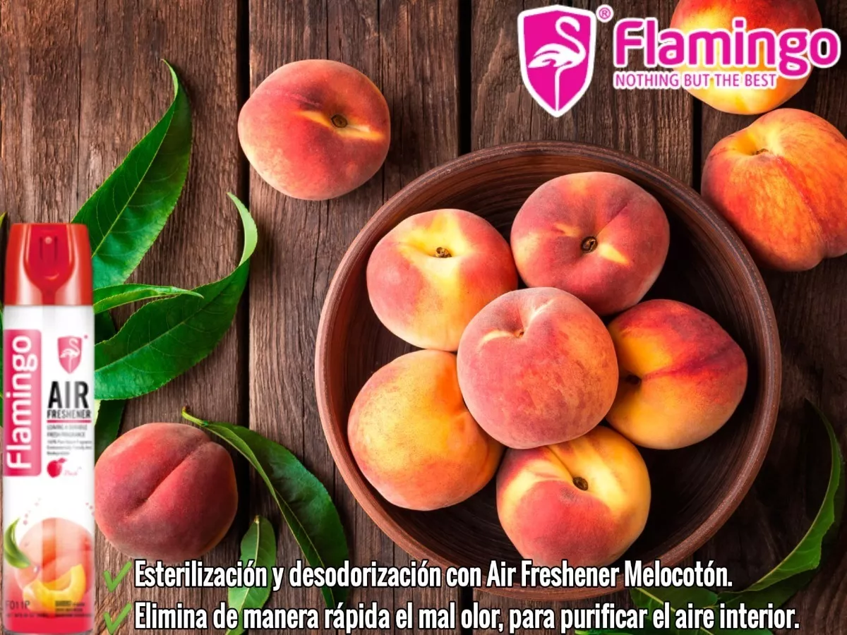 DESODORANTE AMBIENTAL DURAZNO 330 ML FLAMINGOCHILE - 2