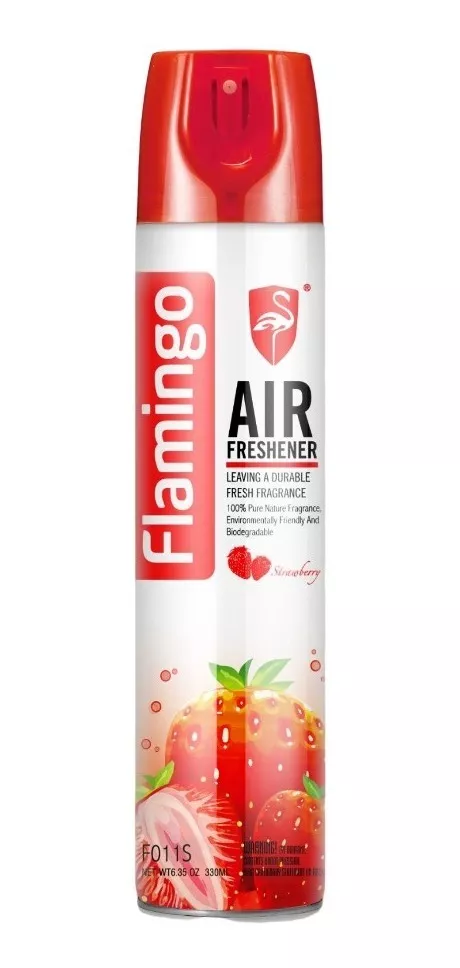 DESODORANTE AMBIENTAL FRUTILLA 330 ML FLAMINGOCHILE - 1