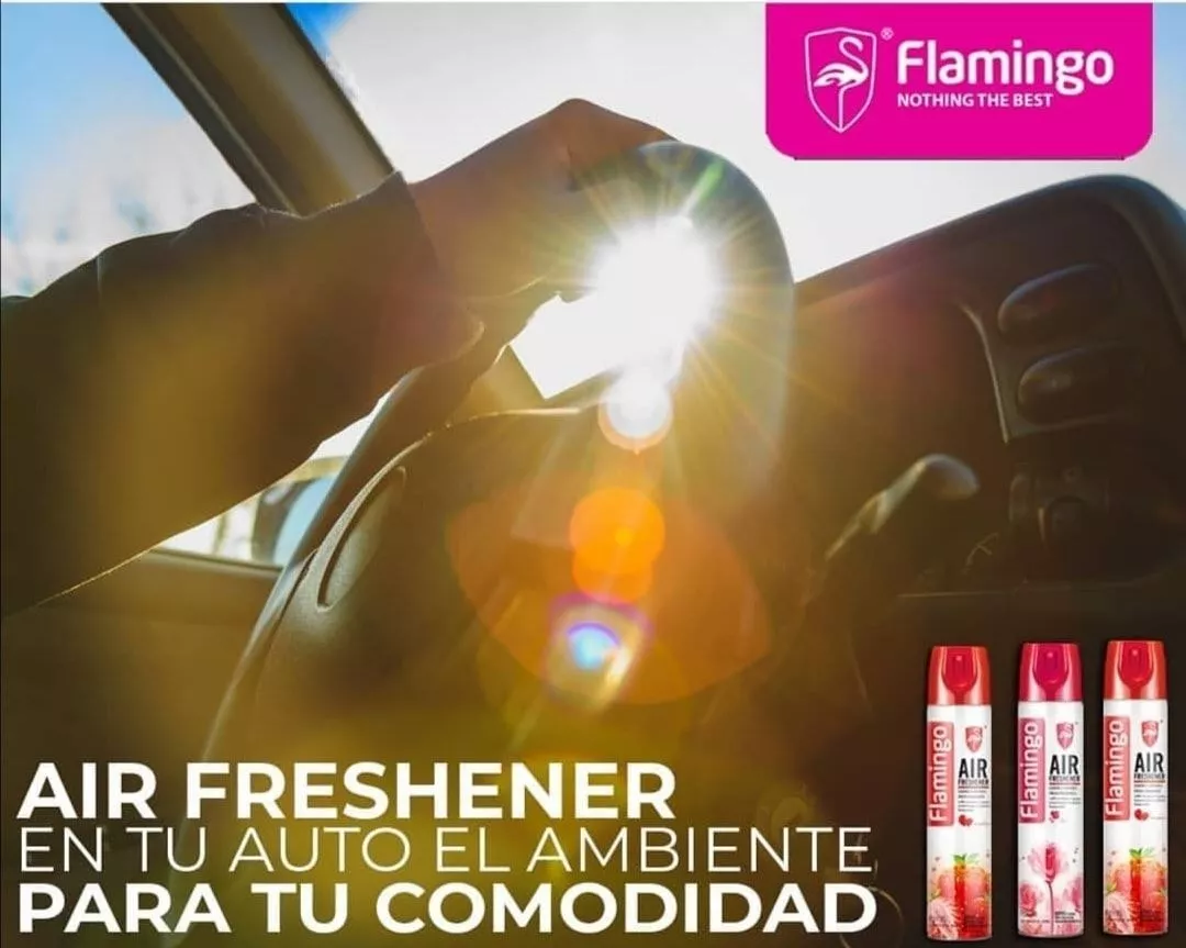DESODORANTE AMBIENTAL FRUTILLA 330 ML FLAMINGOCHILE - 2