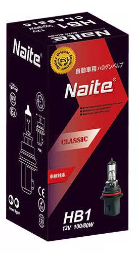 AMPOLLETA NAITE BOMBILLA HALÓGENA 9004 100/80W 12V LUZ DÍA. - 1
