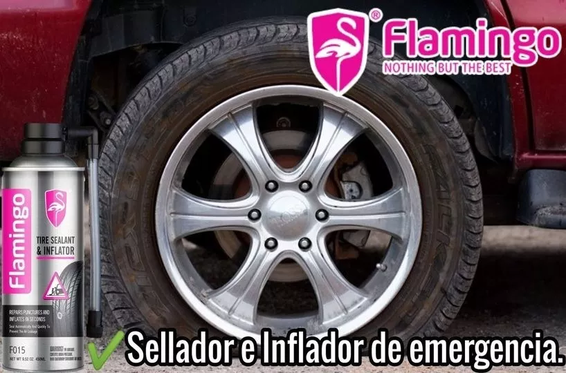 SELLADOR E INFLADOR DE EMERGENCIA 450 ML FLAMINGOCHILE - 2