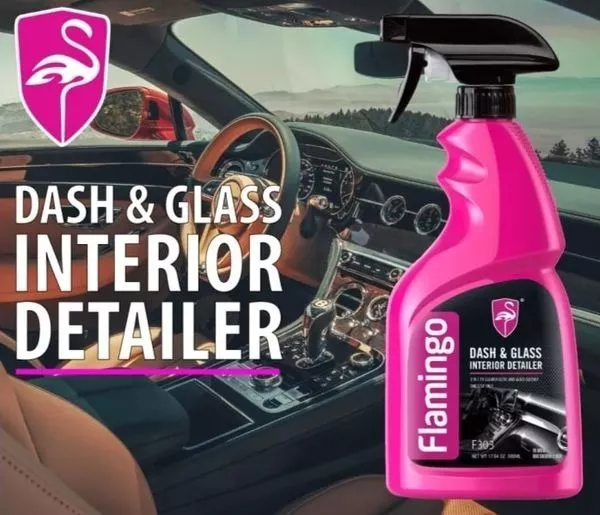 LIMPIA VIDRIOS Y PLASTICOS PROFESIONAL 500 ML FLAMINGOCHILE - 2