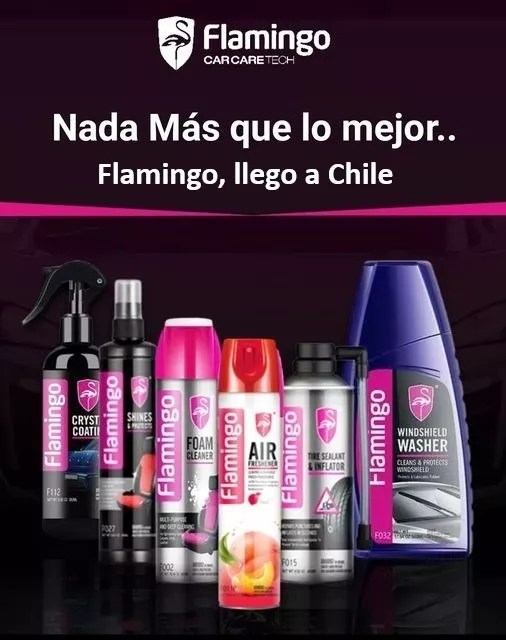 LIMPIA VIDRIOS Y PLASTICOS PROFESIONAL 500 ML FLAMINGOCHILE - 5