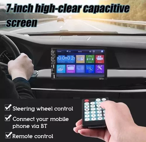 RADIO BLUETOOTH MP5 PANTALLA 7 PULGADAS PREMIUM. AUTOCARS - 2