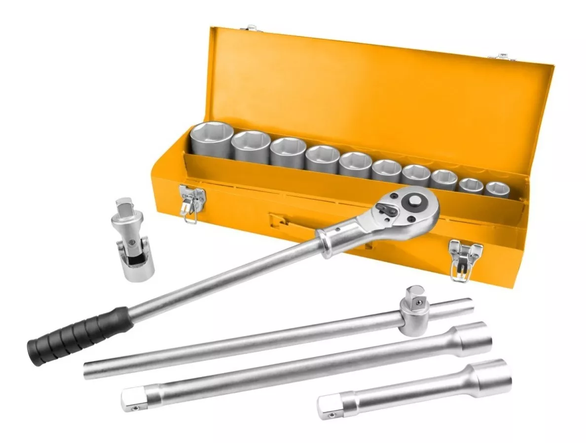 SET HERRAMIENTAS TOLSEN DADOS 15 PIEZAS 3/4 AUTOCARS - 1