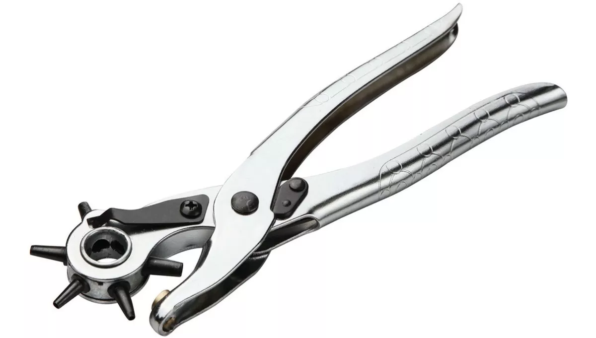 ALICATE TOLSEN SACA BOCADO PERFORADOR CUERO 22 CM AUTOCARS - 1