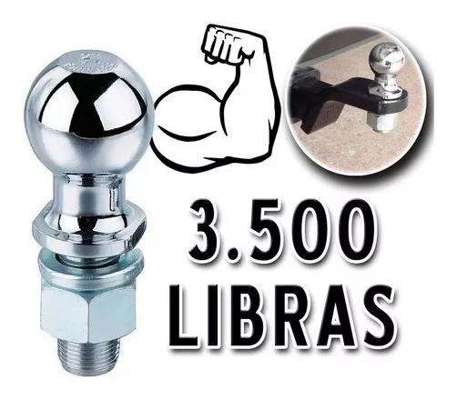 COCO BOLA ENGANCHE PREMIUM 3500 LBS 1 7/8 X 1 AUTOCARS - 3