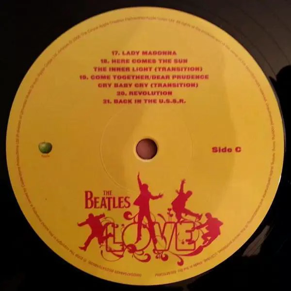 VINILO THE BEATLES/ LOVE 2LP - 2