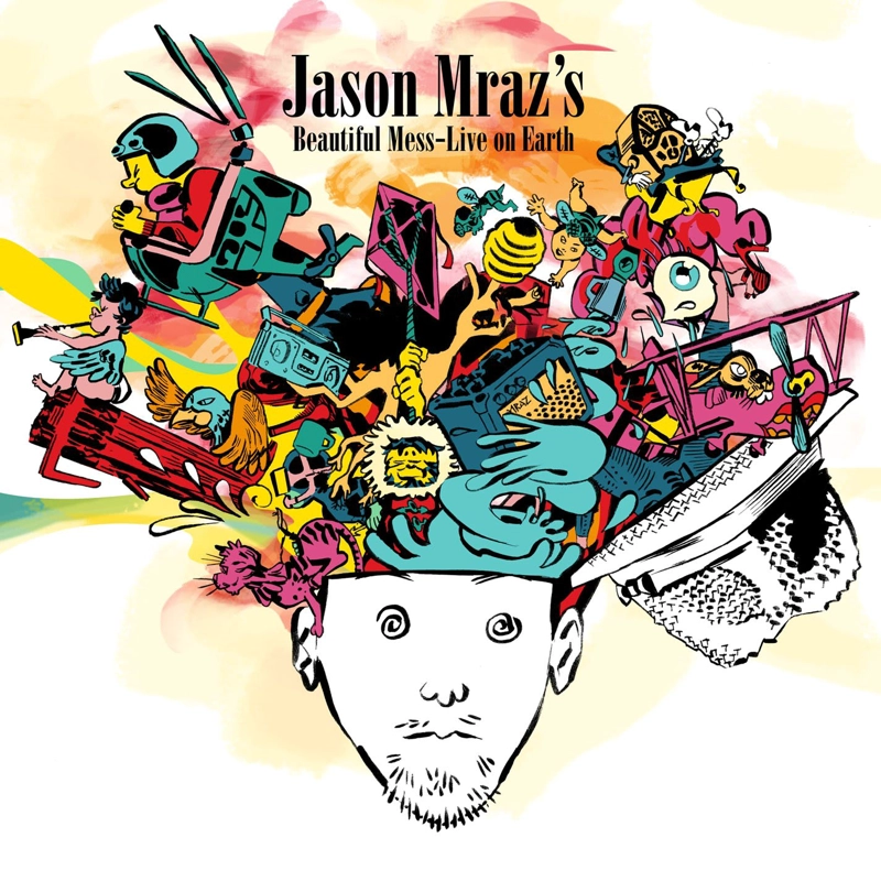 CD JASON MRAZ/ BEAUTIFUL MESS:LIVE ON EART 2(CD+DVD) - 1