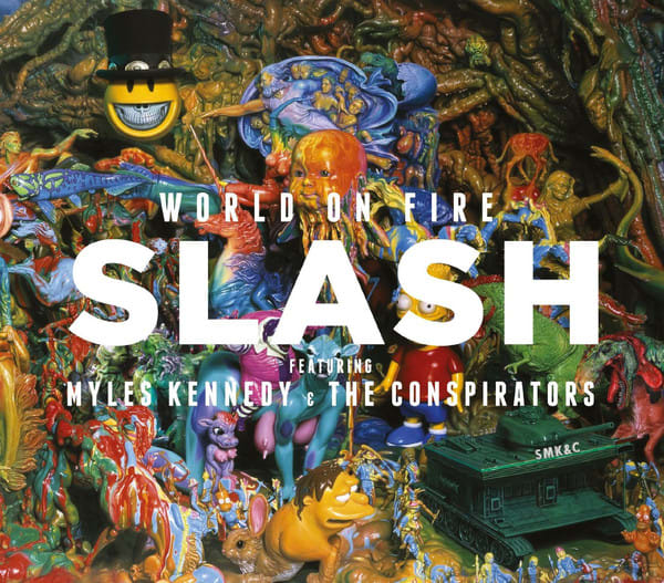 CD SLASH/ WORLD ON FIRE 1CD - 1