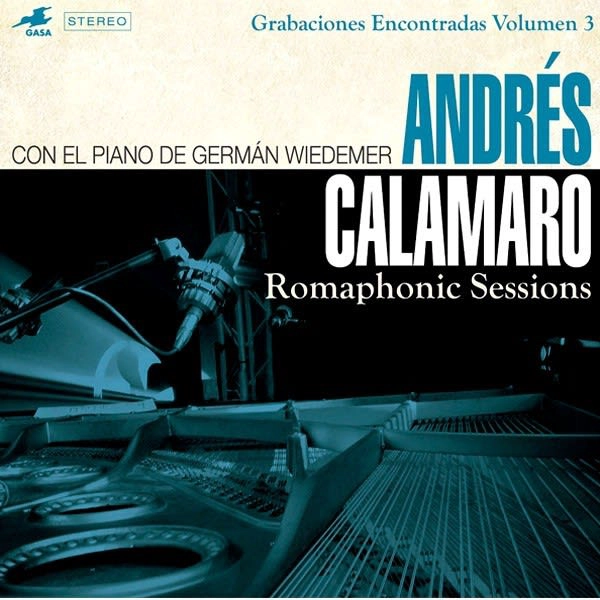 CD ANDRES CALAMARO/ ROMAPHONIC SESSIONS 1CD - 1