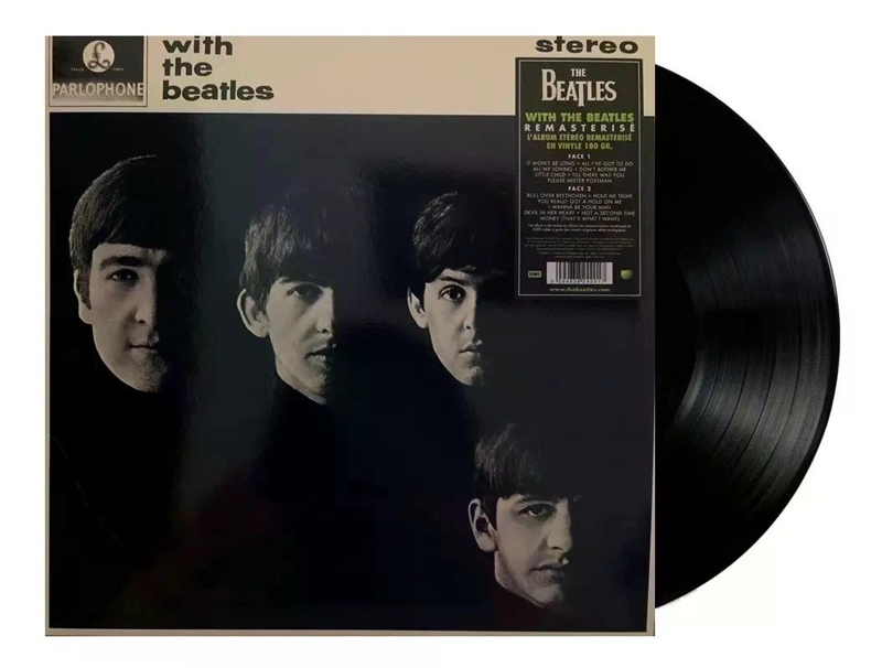 VINILO THE BEATLES/ WITH THE BEATLES REMASTERED STEREO 1LP REMASTERIZADO - 3