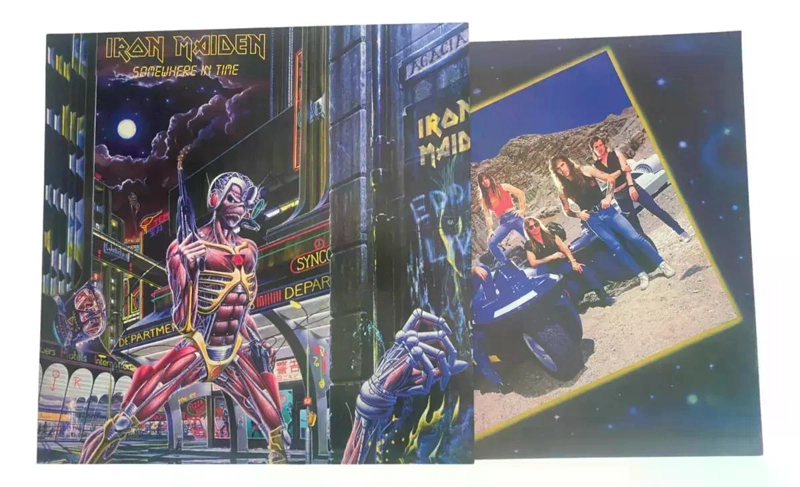 VINILO IRON MAIDEN/ SOMEWHERE IN TIME 1LP - 7
