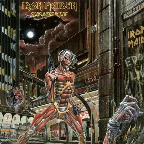VINILO IRON MAIDEN/ SOMEWHERE IN TIME 1LP - 9