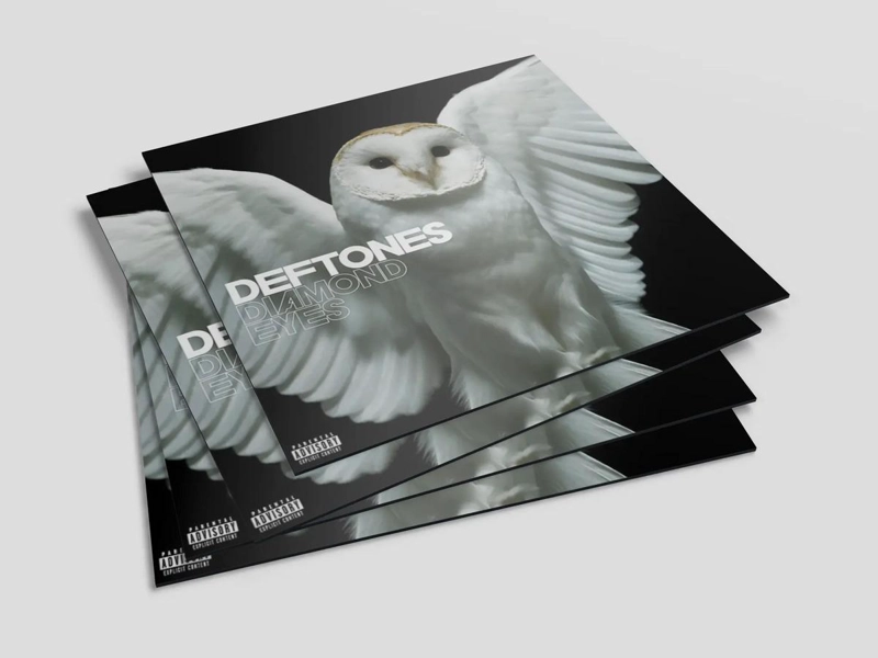 VINILO DEFTONES/ DIAMOND EYES 1LP IMPORTADO - 3