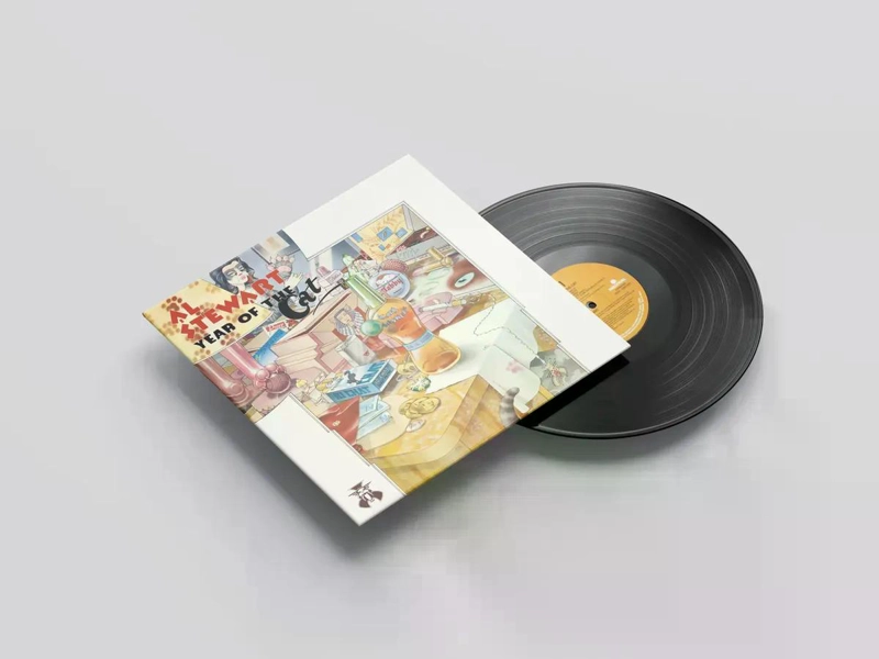 VINILO AL STEWART/ YEAR OF THE CAT 1LP - 3