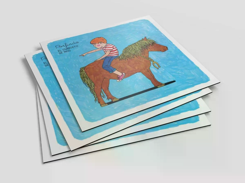 VINILO CUARTETO DE NOS/ PORFIADO 1LP - 3