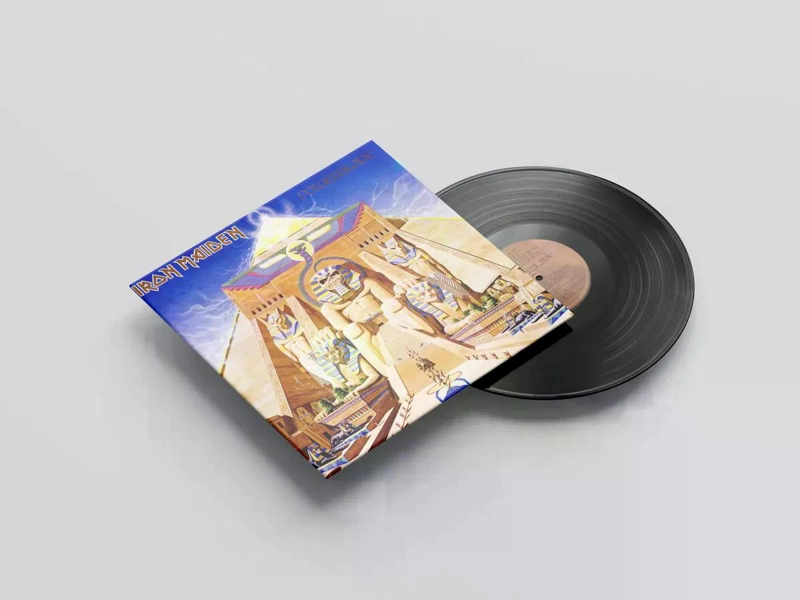 VINILO IRON MAIDEN/ POWERSLAVE 1LP - 2