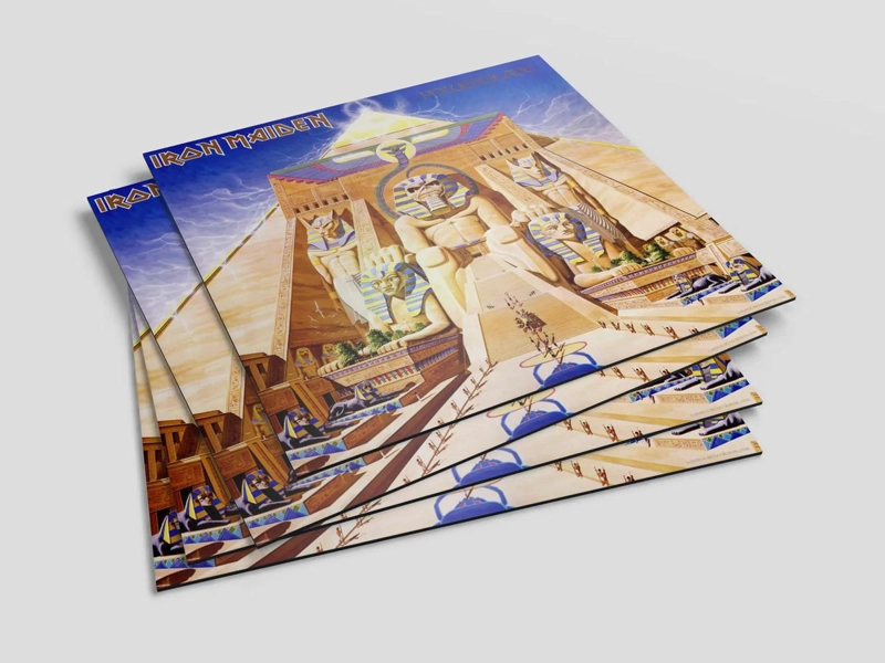 VINILO IRON MAIDEN/ POWERSLAVE 1LP - 3