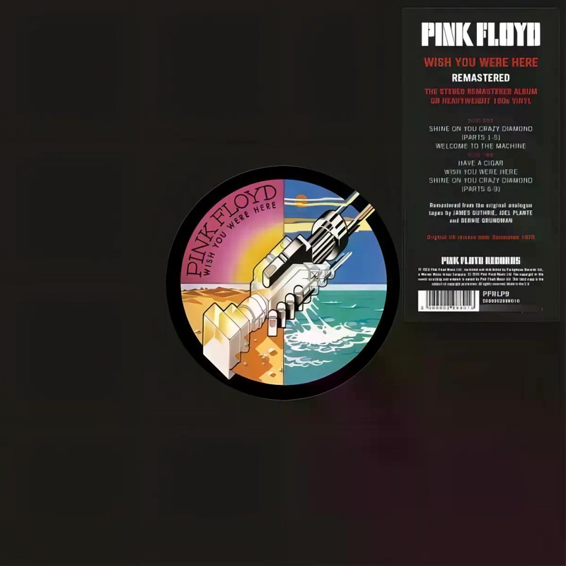VINILO PINK FLOYD/ WISH YOU WERE HERE 1LP - 3