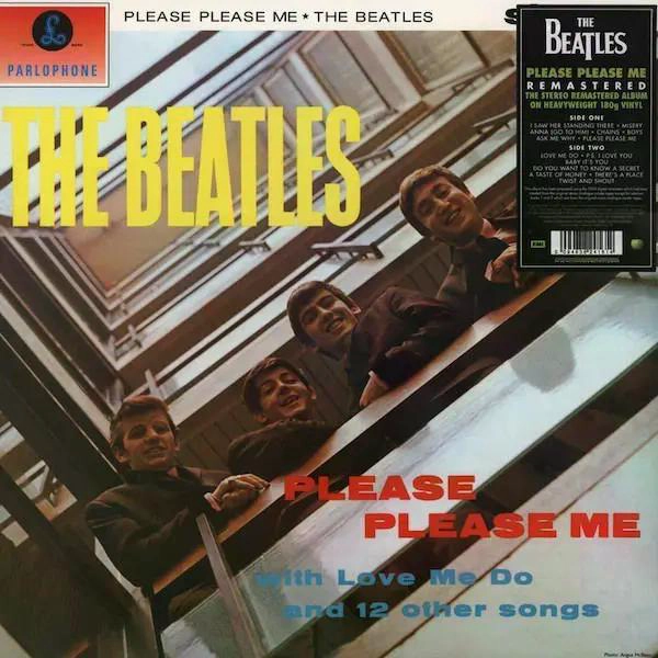 VINILO THE BEATLES/ PLEASE PLEASE ME 1LP - 2