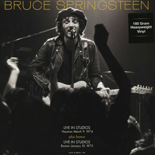 VINILO BRUCE SPRINGSTEEN/ FM STUDIOS LIVE IN HOUSTON SEPT 1974 & IN BOSTON OCT 1973 (RED VINYL) 1LP - 1