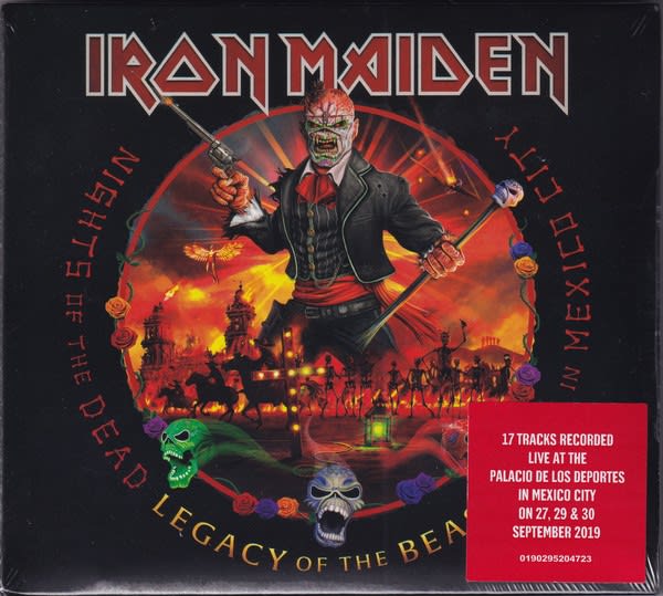 CD IRON MAIDEN/ NIGHTS OF THE DEAD, LEGACY OF 2CD - 1