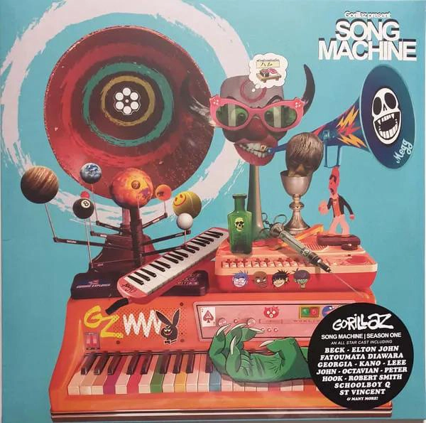 VINILO GORILLAZ/ SONG MACHINE, SEASON ONE: STRANGE TIMEZ 1LP - 1