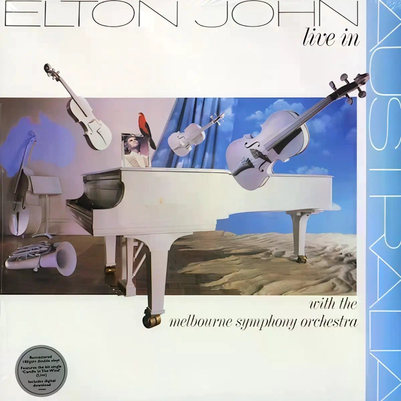 VINILO ELTON JOHN/ LIVE IN AUSTRALIA 2LP - 1
