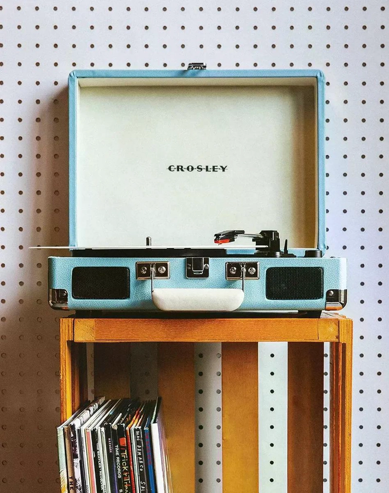TORNAMESA CROSLEY CRUISER DELUXE CON BLUETOOTH Y ALTAVOCES TURQUESA - 5