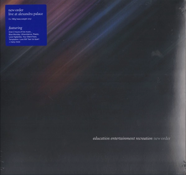 VINILO NEW ORDER/ EDUCATION ENTERTAINMENT RECREATION 3LP - 1