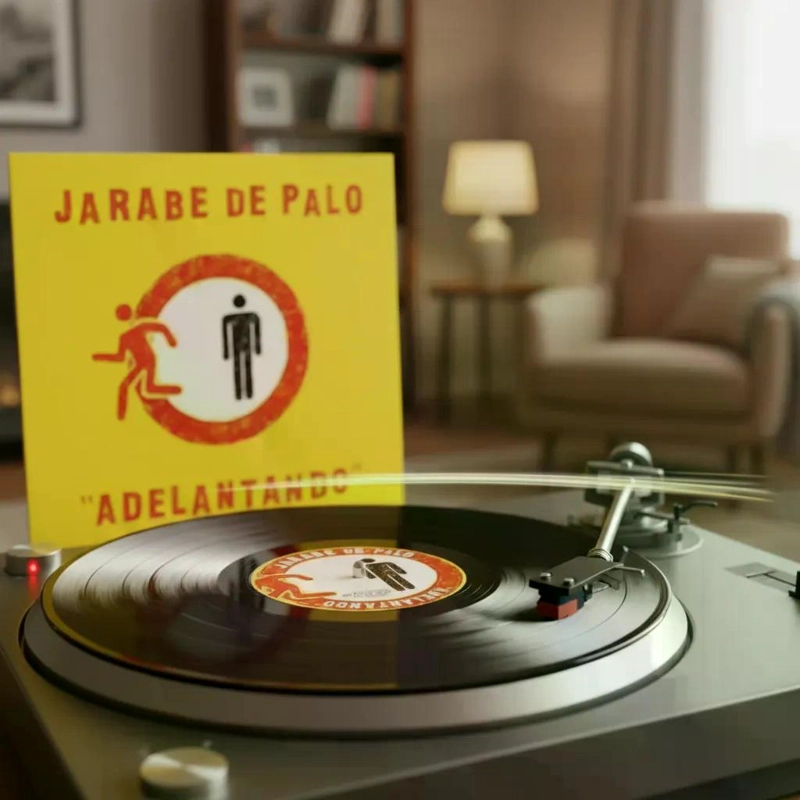 VINILO JARABE DE PALO/ ADELANTANDO 1LP - 4