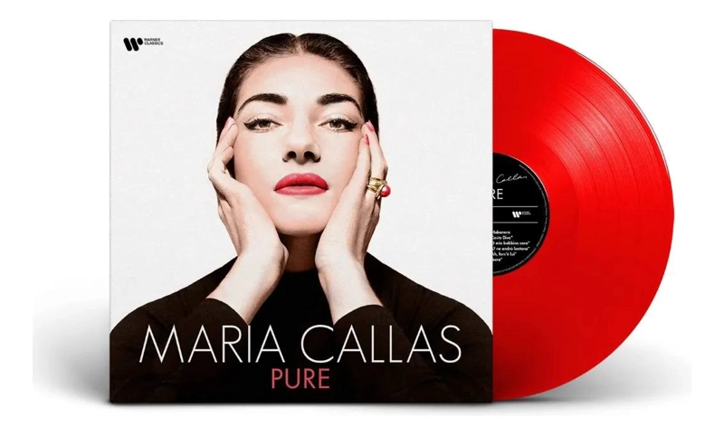 VINILO MARIA CALLAS/ PURE (RED TRANSLUCENT) 1LP VARIANTE - 3