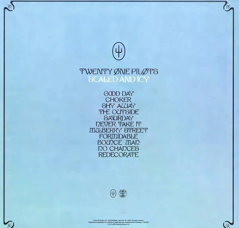 VINILO TWENTY ONE PILOTS/ SCALED AND ICY 1LP - 5