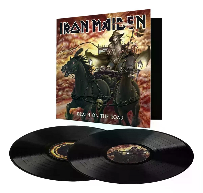 VINILO IRON MAIDEN/ DEATH ON THE ROAD 2LP - 2