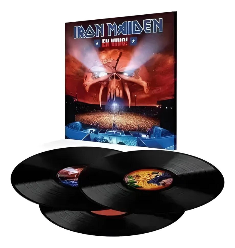 VINILO IRON MAIDEN/ EN VIVO 3LP - 2