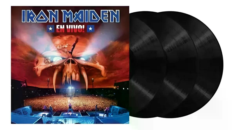 VINILO IRON MAIDEN/ EN VIVO 3LP - 4