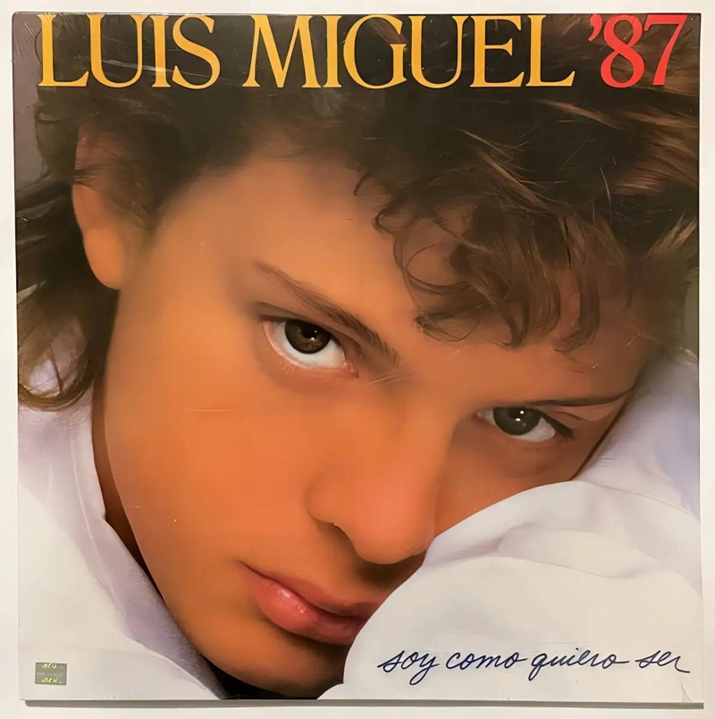 VINILO LUIS MIGUEL/ '87 - SOY COMO QUIERO SER 1LP - 1