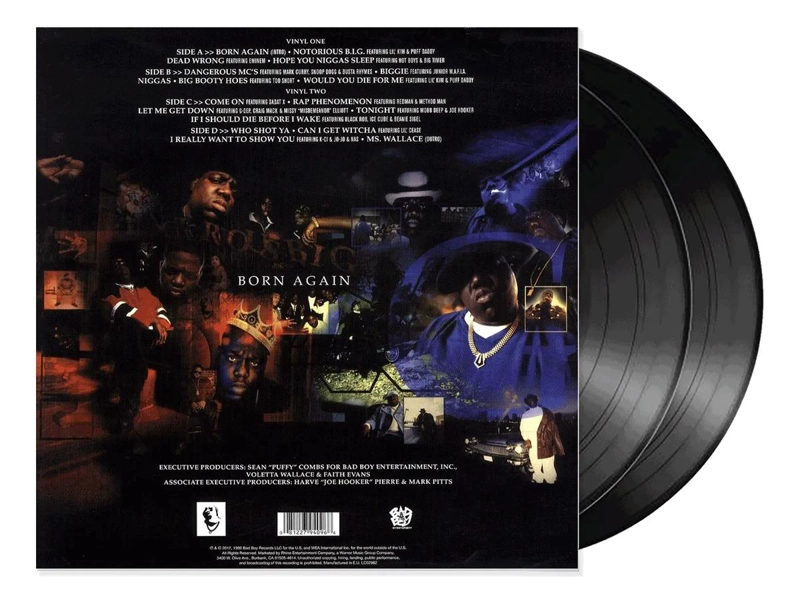 VINILO THE NOTORIOUS B.I.G./ BORN AGAIN 2LP - 2