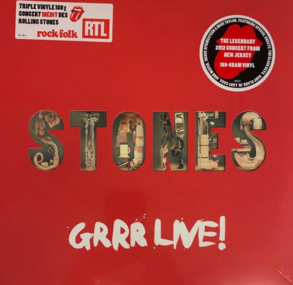 VINILO THE ROLLING STONES/ GRRR LIVE! 3LP - 1