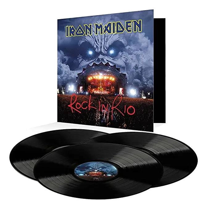 VINILO IRON MAIDEN/ ROCK IN RIO 3LP - 2