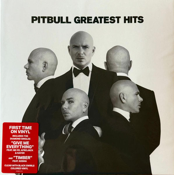 VINILO PITBULL/ GREATEST HITS (CLEAR WITH BLACK SWIRLS) 1LP - 1