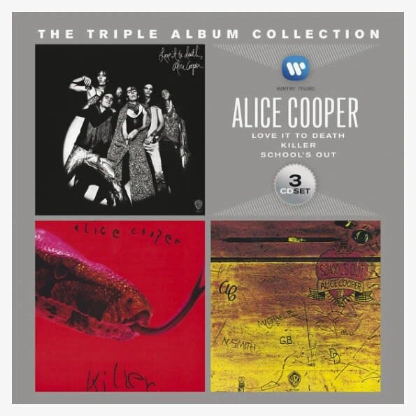 CD ALICE COOPER/ THE TRIPLE ALBUM COLLECTION 3CD - 1