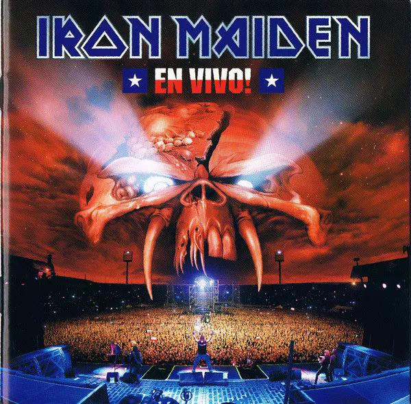 CD IRON MAIDEN/ EN VIVO! 2CD - 1