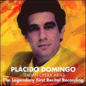 CD PLACIDO DOMINGO/ SEMPRE BELCANTO - THE LEGENDARY FIRST RECITAL RECORDING 1CD - 1